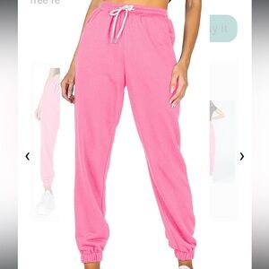 Automate // cinched jogger beige NWOT